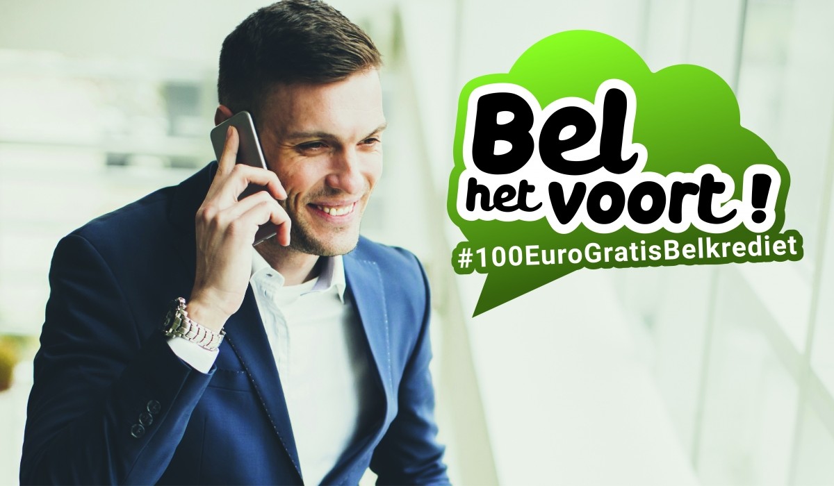 Bel het voort & verdien € 100 belwaarde